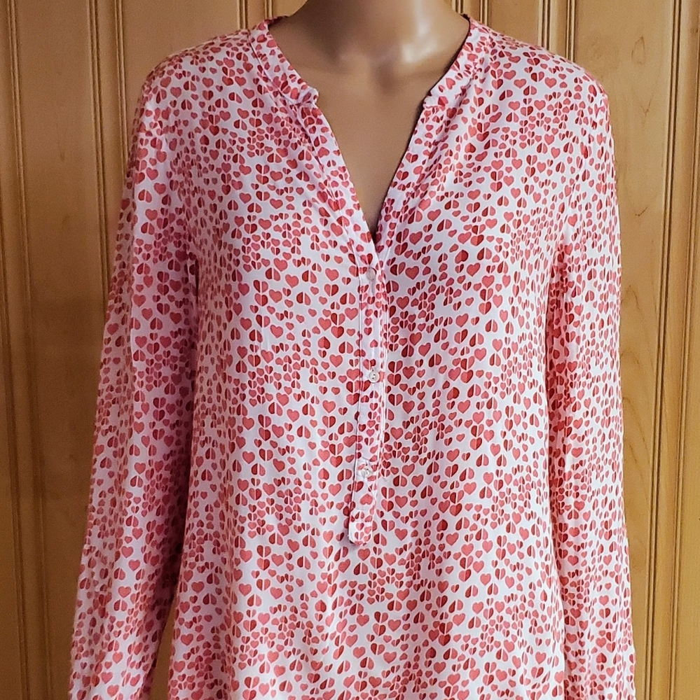 Marie Lund Copenhagen Hearts Tunic